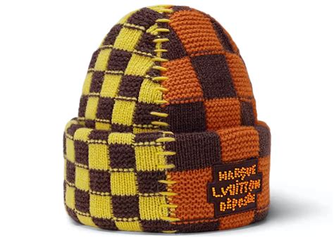 louis vuitton damier pop split beanie|louis vuitton pop split beanie.